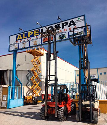 Alpelospa entrada de la empresa